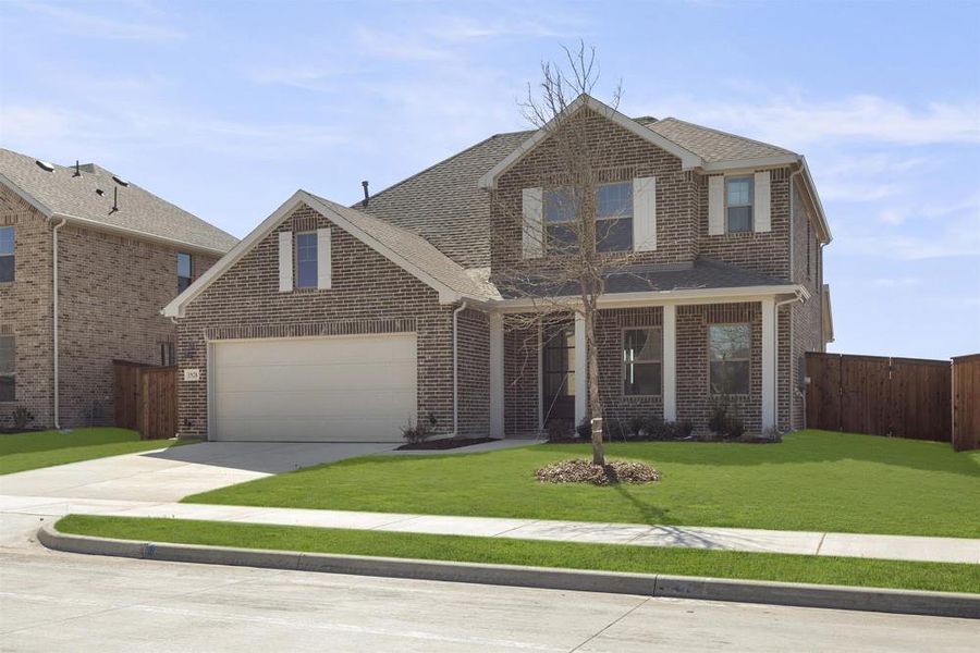 New construction Single-Family house 1928 Sand Springs Street, Forney, TX 75126 Grayson Homeplan- photo