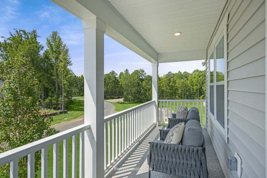 The Apex Second Story Front Deck