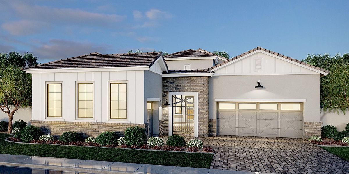 New construction Single-Family house Residence Ten, East McKellips Road, Mesa, AZ 85207 - photo