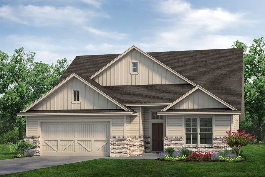 New construction Single-Family house Burnett, 1400 Cedar Ln., Azle, TX 76020 - photo