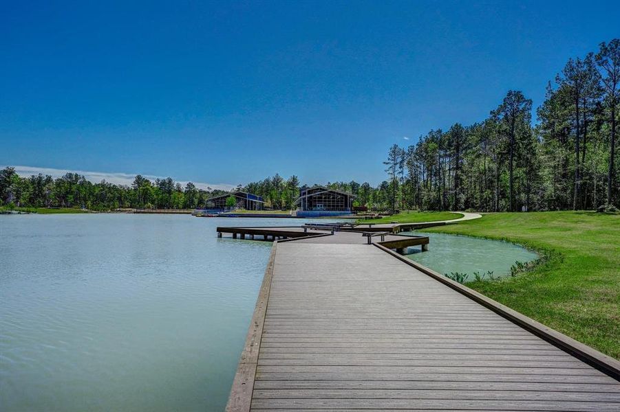 Option to use paddle boards on the neighborhood lake