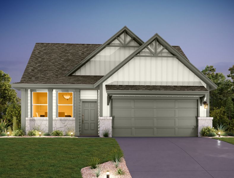 New construction Single-Family house Livingston, 104 Palo Brea Loop, Hutto, TX 78634 - photo