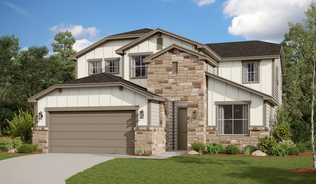 New construction Single-Family house Caldwell, 3816 Donald Drive, Seguin, TX 78155 - photo