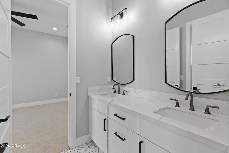 Bathroom 3 - Shared Double Vanity