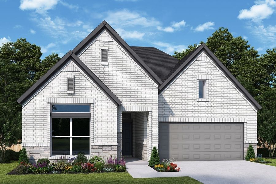 New construction Single-Family house The Forestview, 1105 Homestead Way, Argyle, TX 76226 - photo
