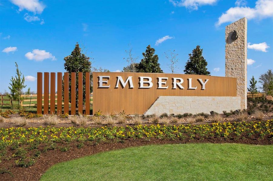 This home is located in the master-planned community, Emberly. This neighborhood will offer you access to an array of different amenities for its homeowners.