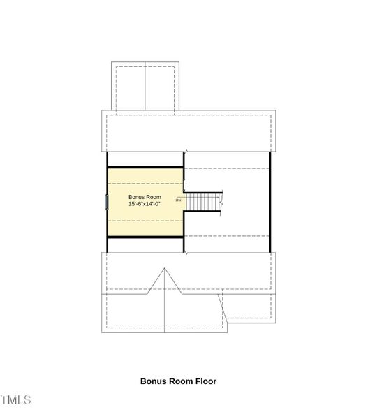 CL 2376 Optional Bonus Room Floor Plan