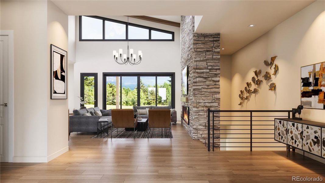 Inviting 10-foot ceilings with beautiful natural light.