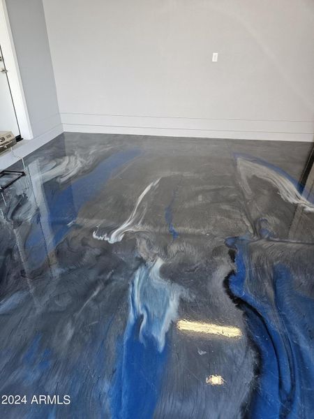 Epoxy garage