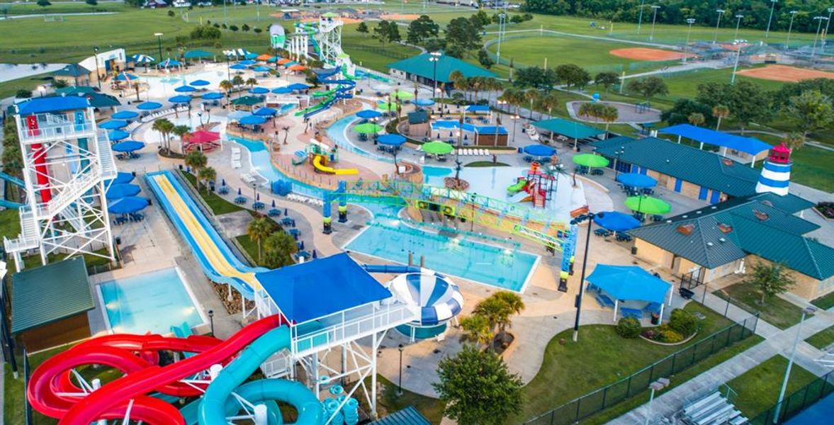 Grab the kids and head out to the local water park for hours of fun in the sun