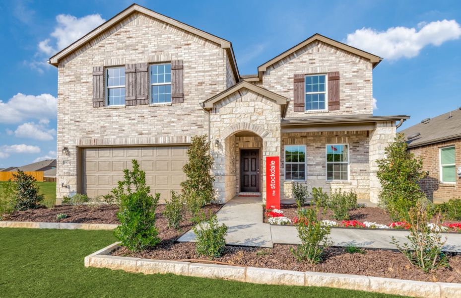 The Stockdale, a two-story home with 2-car garage