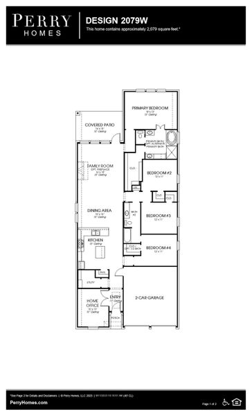 New construction Single-Family house Design 2079W, 9722 Rosette Place, San Antonio, TX 78254 - photo