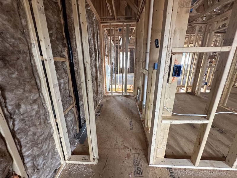 Bedroom Four Walk-in Closet Construction Progress