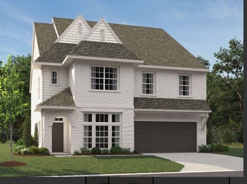 Rendering is for illustrative purposes. Actual exterior selections may vary by homesite.