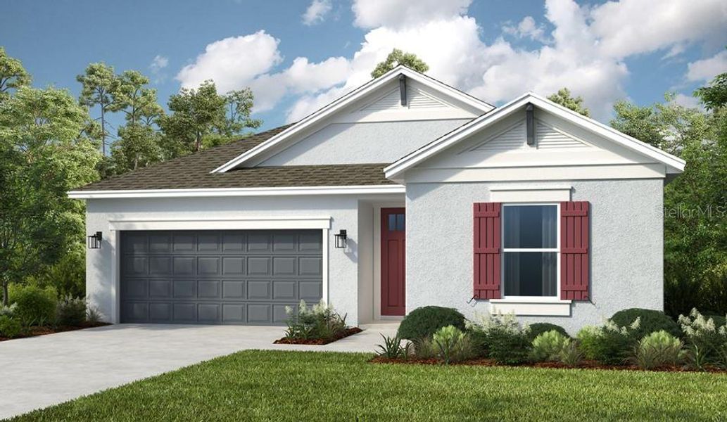 New construction Single-Family house 33933 Landsman Loop, Wesley Chapel, FL 33543 Antigua- photo