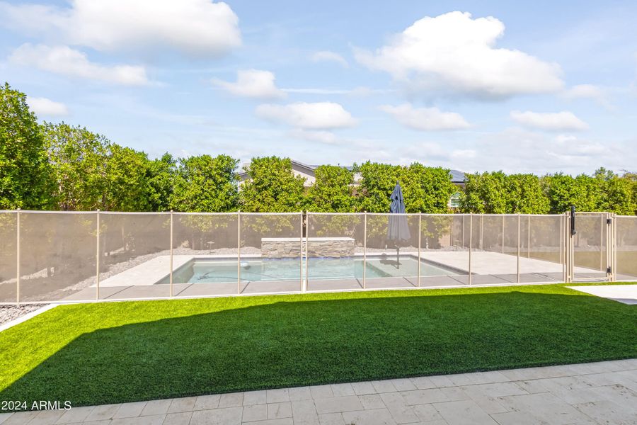 Rear of Home | Pool View