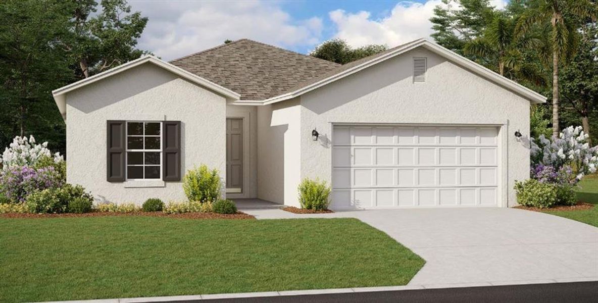 New construction Single-Family house 322 Bottle Brush Drive, Haines City, FL 33844 Hillcrest- photo