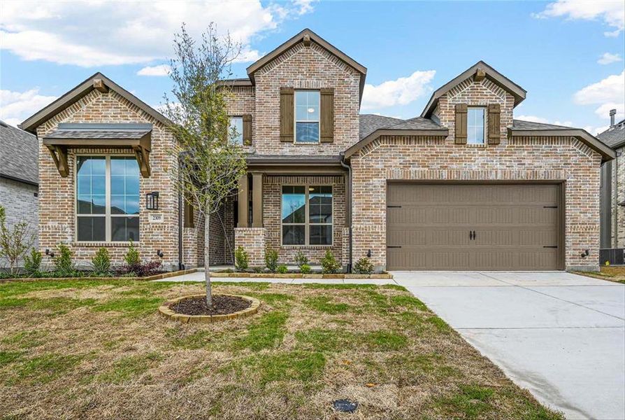 New construction Single-Family house 2309 Albion Way, Forney, TX 75126 Leyland Plan- photo