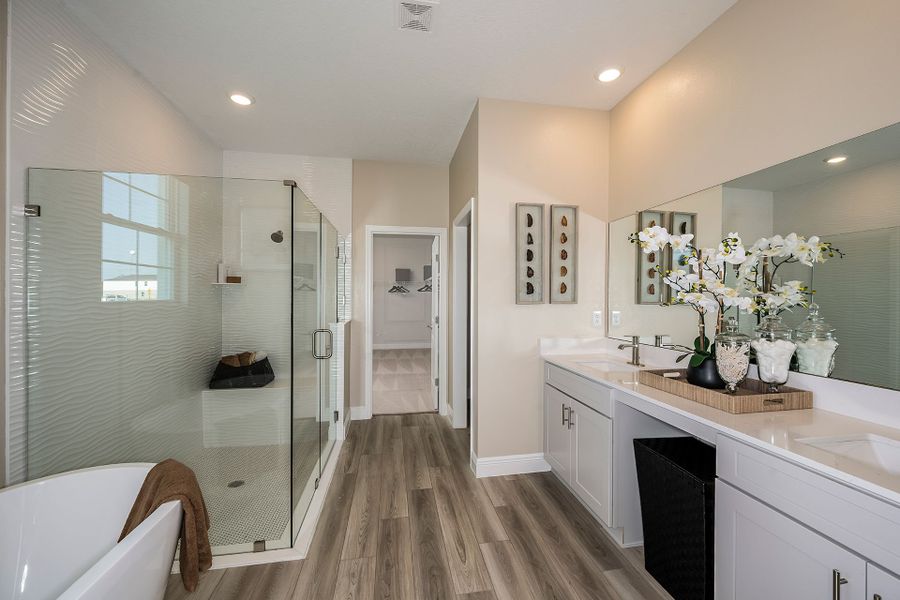 Owners Bathroom | Coquina at Hawkstone