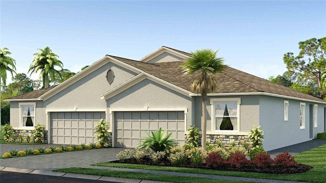 New construction Single-Family house 32269 Lexington Street, Wesley Chapel, FL 33543 Siesta- photo