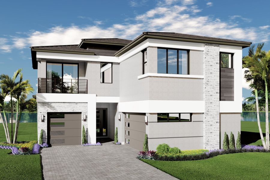 New construction Single-Family house Capri, 8532 Crystal Downs Avenue, Boca Raton, FL 33434 - photo