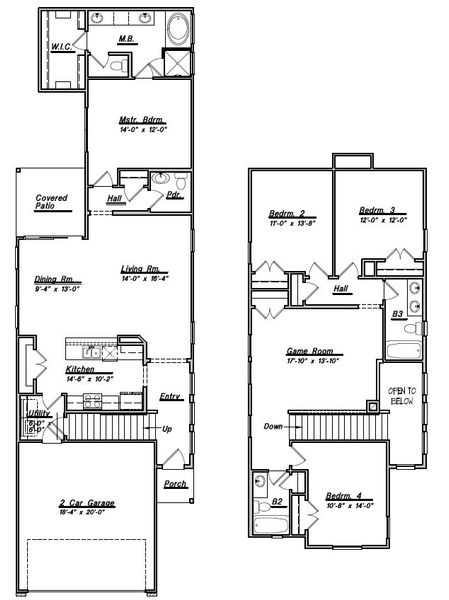 New construction Single-Family house Floor Plan 2253, 17839 Chartertree Lane, Tomball, TX 77377 - photo