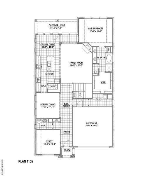 Plan 1155 1st Floor