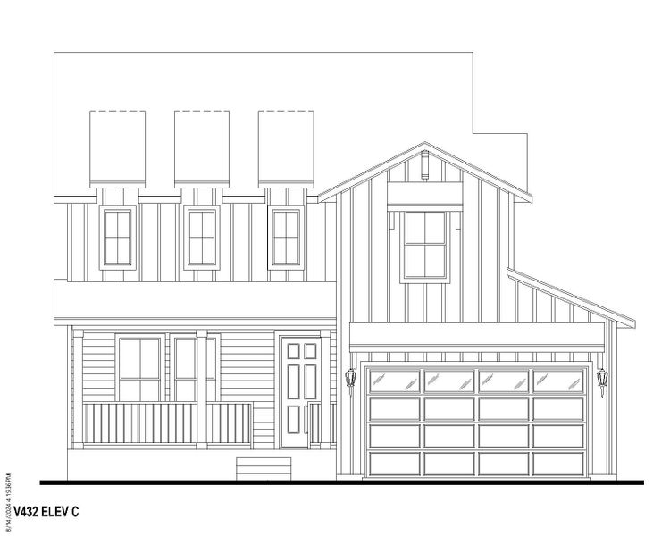 Plan V435 Elevation C