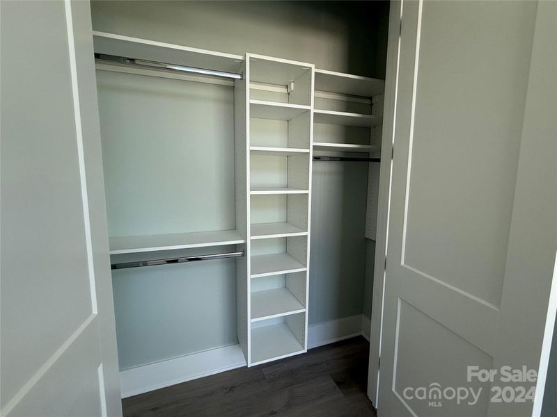 Secondary closets