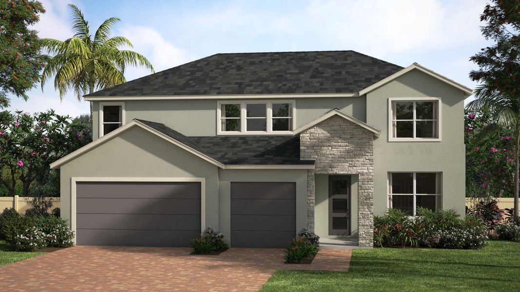 New construction Single-Family house Watersong, 3450 Rixford Way SE, Palm Bay, FL 32909 - photo