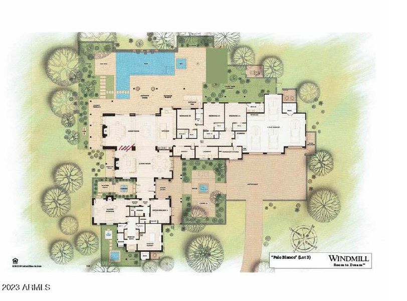 Floor Plan for MLS