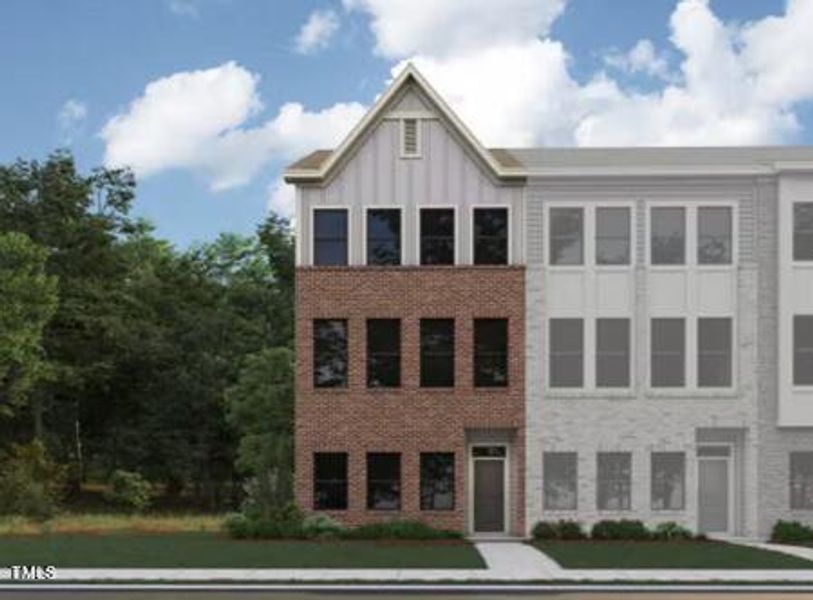 New construction Townhouse house 685 Bandon Alley, Cary, NC 27513 - photo