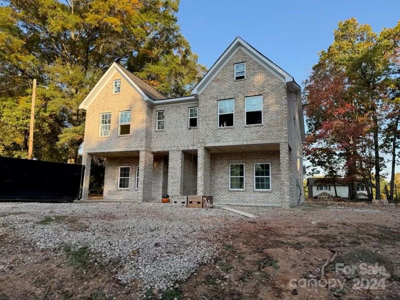 Duplex Front. Estimated completion 12-5