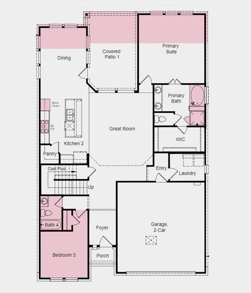 Structural options added include: Gourmet kitchen 2, additional bedroom with bath, extended owner's suite, extended covered outdoor living and extended casual dining, 8' doors and soaking tub in primary bath.