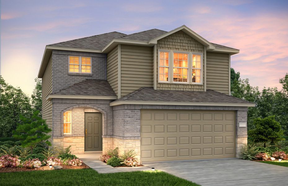 New construction Single-Family house Lincoln, 511 Hoot Owl Lane South, Leander, TX 78641 - photo