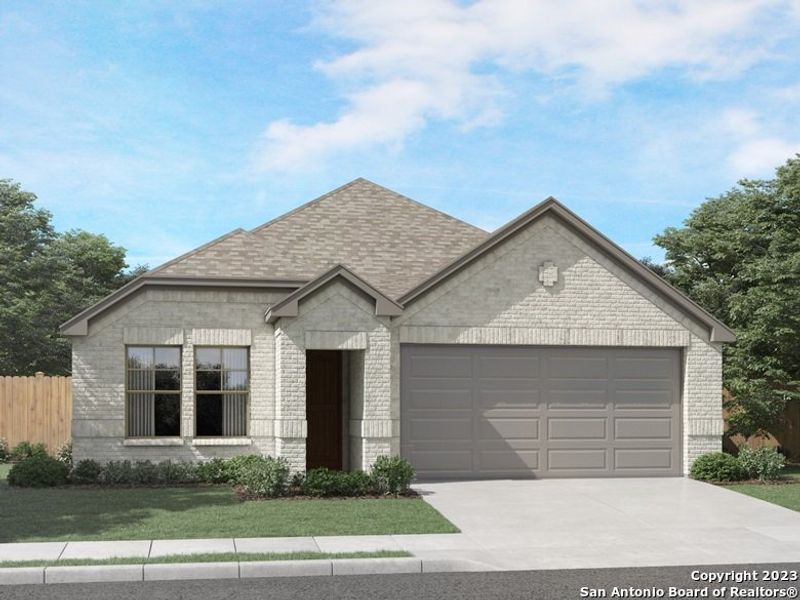 New construction Single-Family house 12935 Lusi Lane, San Antonio, TX 78245 The Allen (840)- photo