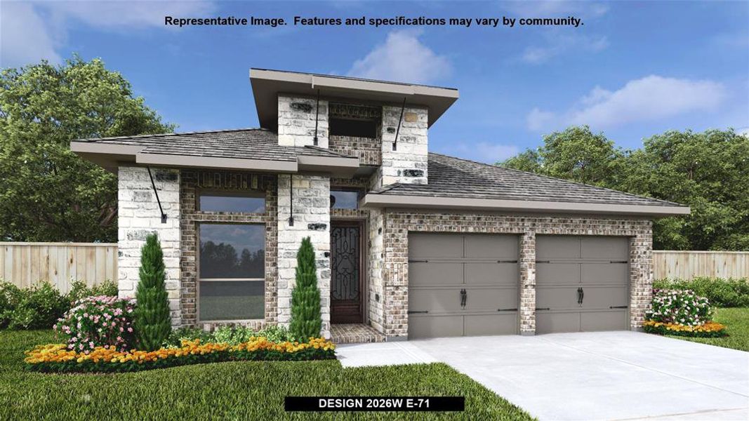 New construction Single-Family house Design 2026W, 2809 Pearl Barley, Seguin, TX 78155 - photo