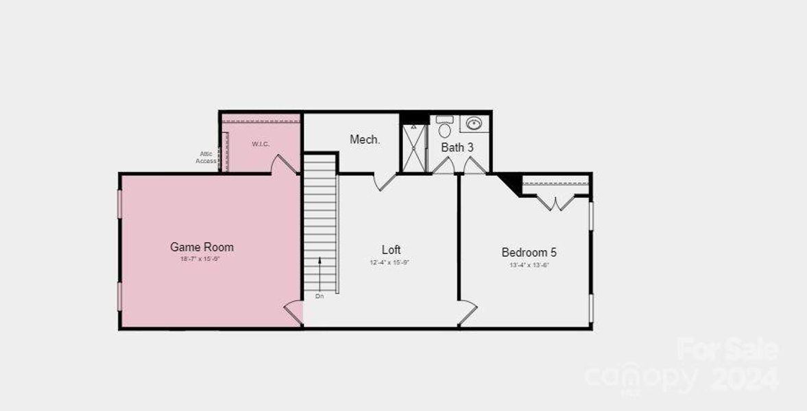 Structural options added include: extended walk in shower in primary bath, sunroom, fireplace, loft with attic suite and game room.