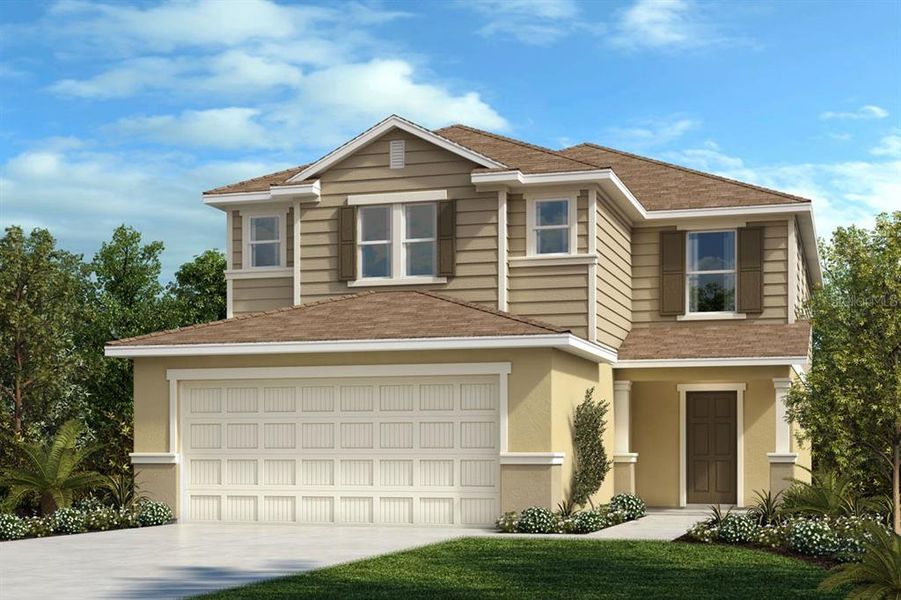 New construction Single-Family house 10373 Honeysuckle Vine Circle, Riverview, FL 33578 - photo