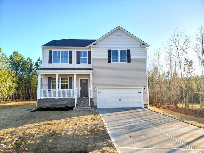 New construction Single-Family house 350 Babbling Creek Drive, Youngsville, NC 27596 Wilmington- photo