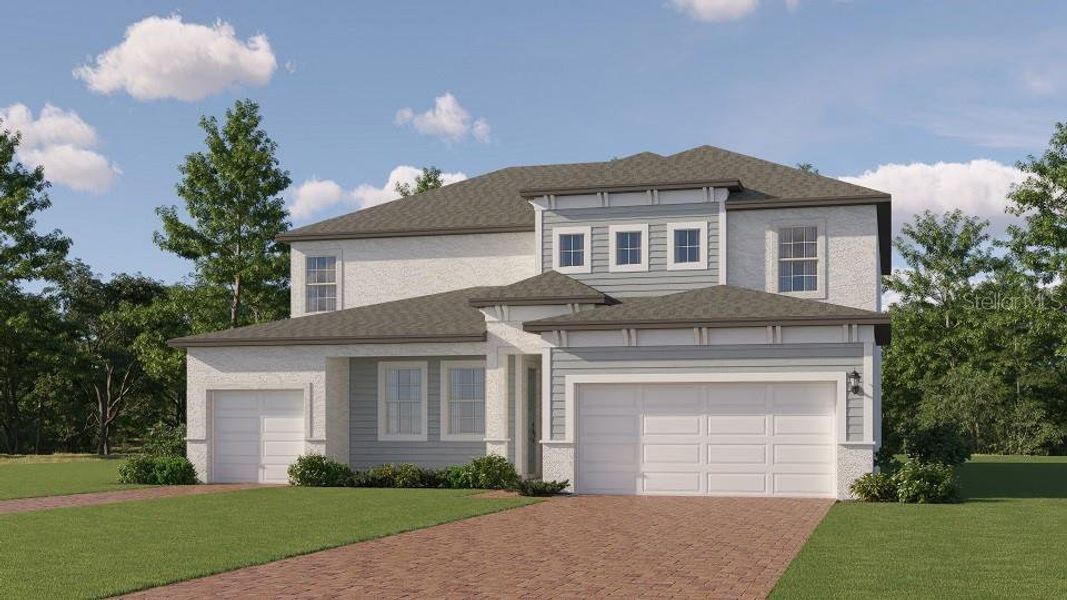 New construction Single-Family house 12544 Bergstrom Bay Drive, Riverview, FL 33579 Liberation- photo