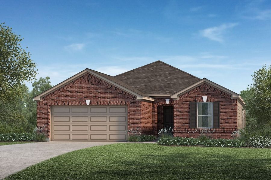 New construction Single-Family house Plan 1836, 2111 Ardani Lane, Fresno, TX 77545 - photo