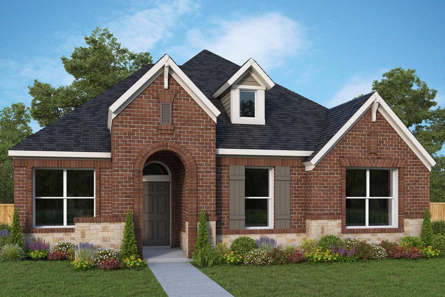 New construction Single-Family house 912 Gilbreath Avenue, Crowley, TX 76036 The Adona- photo