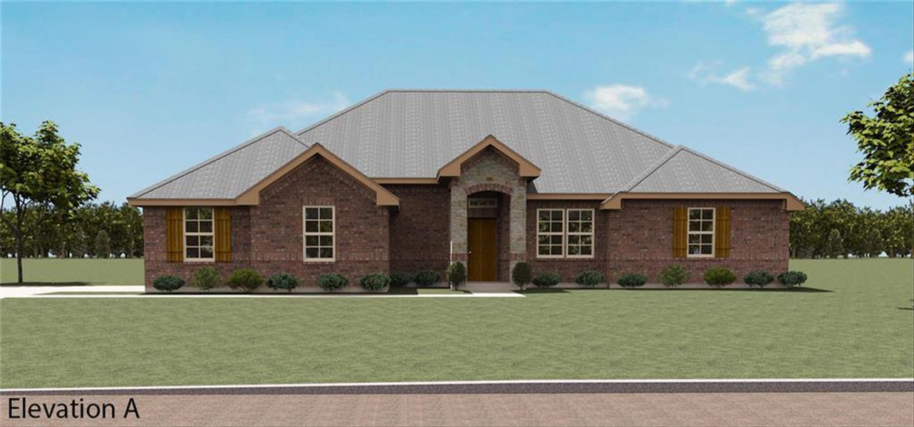 New construction Single-Family house 5464 Arbor View, Royse City, TX 75189 Keswick A- photo