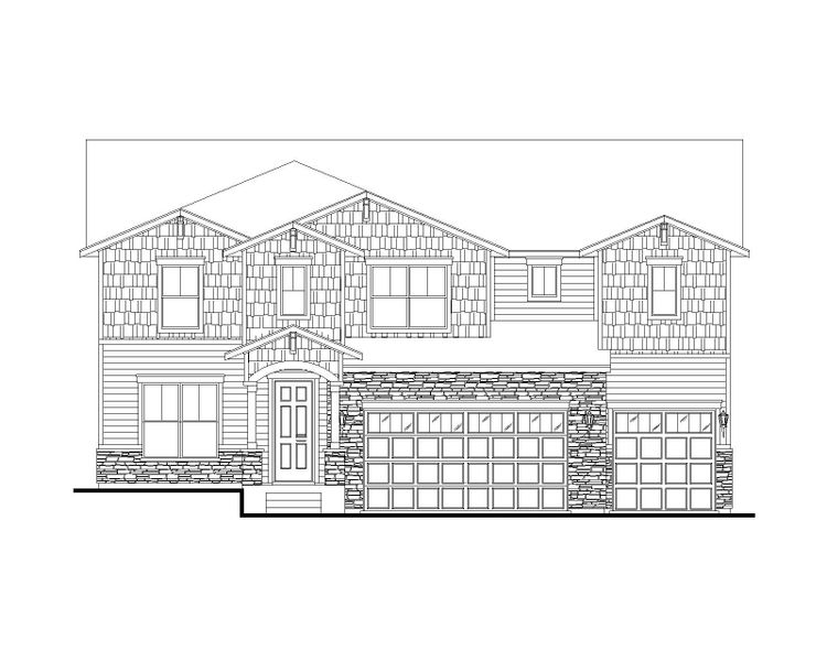 Plan C505 Elevation A SH