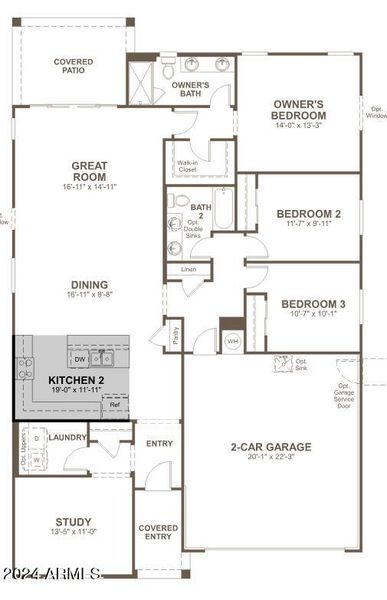 Lakes at RED III Lot 622 Floor Plan