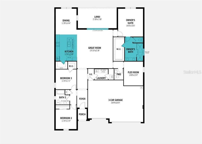 Glacier Bay Floorplan