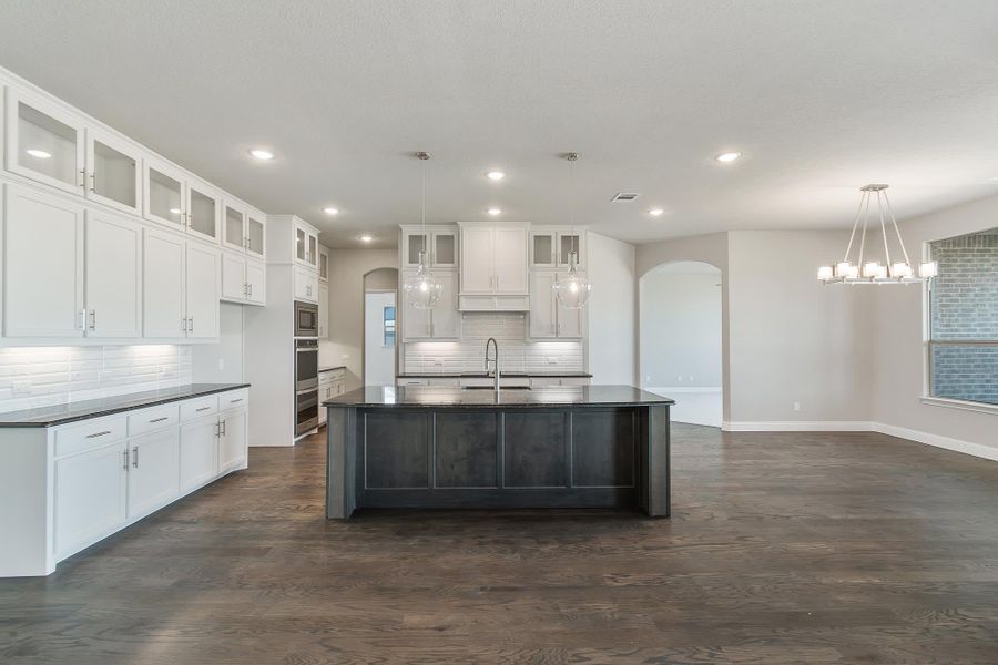 Kitchen | Concept 3634 at The Meadows in Gunter, TX by Landsea Homes