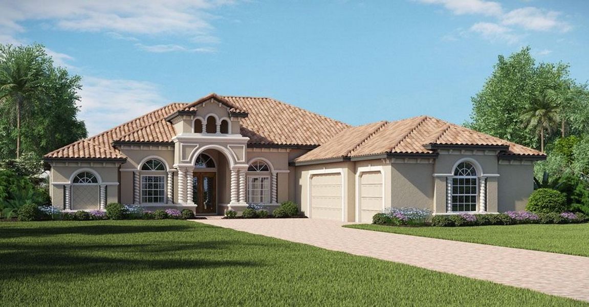 New construction Single-Family house Florenza II, 2 Camino Del Mar, Palm Coast, FL 32137 - photo