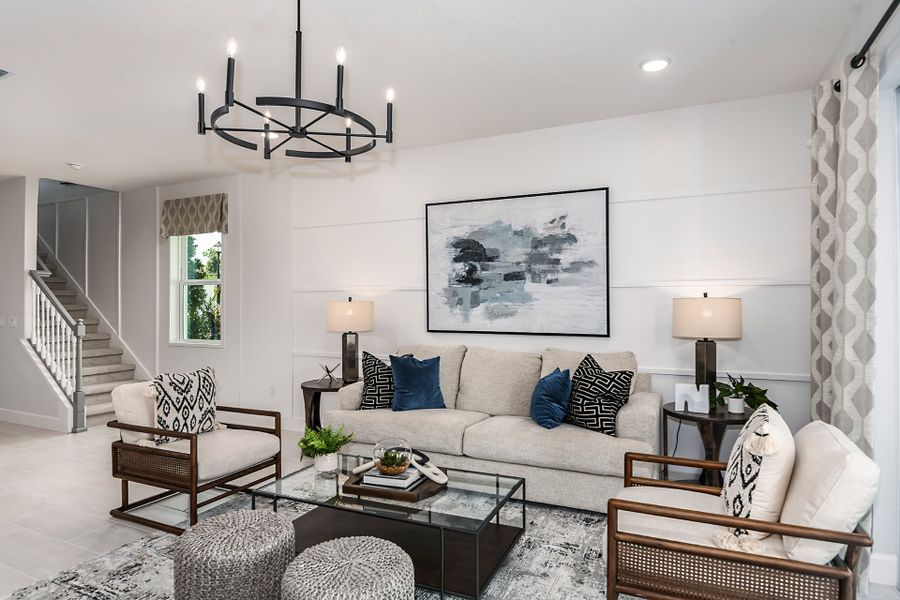 Great Room | Gasparilla | New Homes in Florida | Landsea Homes